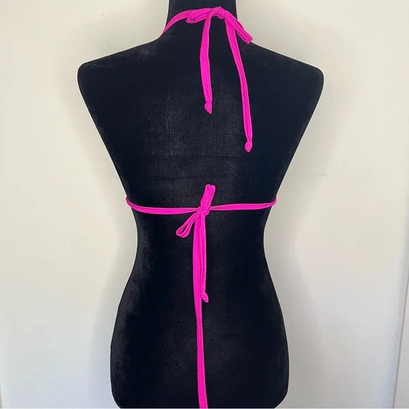 Espiral exotic wear hot pink bikini top - M/L - Picture 2 of 4